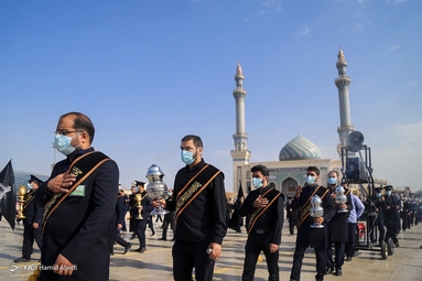 دسته عزاداری خادمین حرم حضرت معصومه (س)