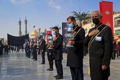 دسته عزاداری خادمین حرم حضرت معصومه (س)