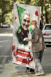 تشییع پیکر مطهر شهید مدافع حرم « سید ظاهر هاشمی »