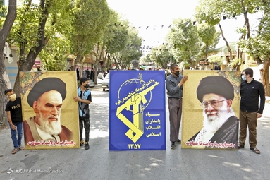 تشییع پیکر مطهر شهید مدافع حرم « سید ظاهر هاشمی »