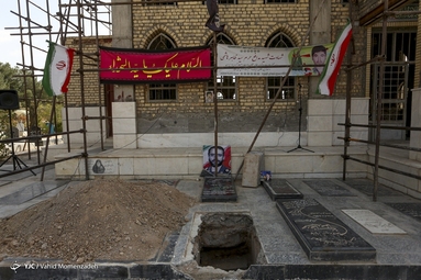 تشییع پیکر مطهر شهید مدافع حرم « سید ظاهر هاشمی »