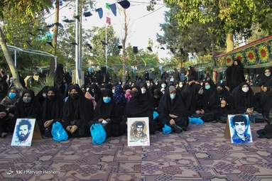 مراسم استقبال و تشییع از شهید گمنام - کرج