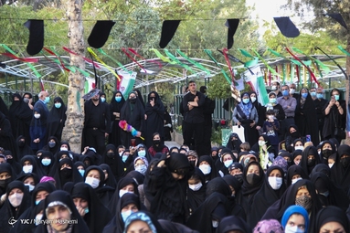 مراسم استقبال و تشییع از شهید گمنام - کرج