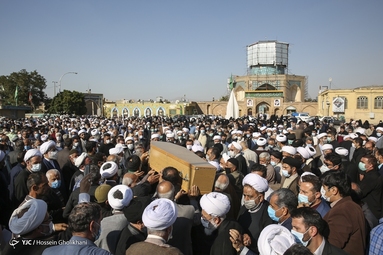 مراسم تشییع آیت الله تاکندی