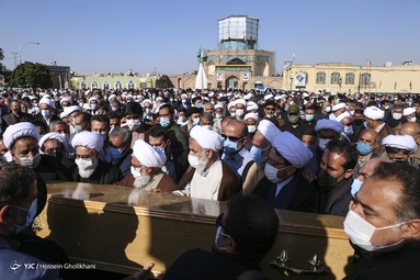 مراسم تشییع آیت الله تاکندی