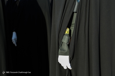 صبحگاه مشترک نیروهای انتظامی - شیراز