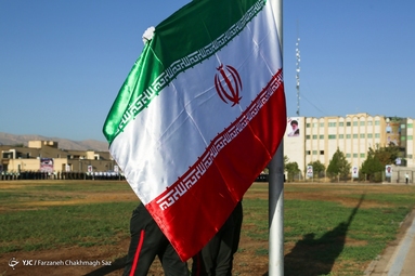 صبحگاه مشترک نیروهای انتظامی - شیراز