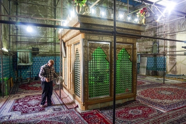 حال ناخوش بقعه سید رکن الدین یزد