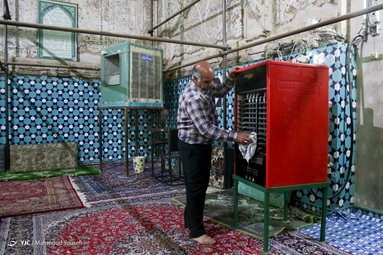 حال ناخوش بقعه سید رکن الدین یزد