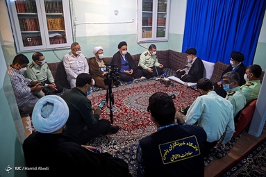 دیدار فرمانده ناجا با مراجع تقلید و علما
