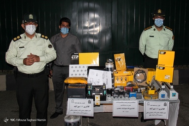 کشفیات طرح رعد در سرکلانتری پنجم تهران بزرگ