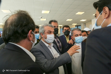 بازدید وزیر صمت از مجتمع ذوب آهن پاسارگاد