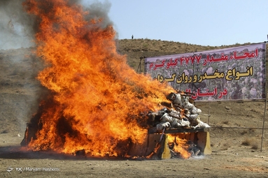 امحای ۵ تن مواد مخدر و روان‌گردان - کرج