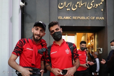 سرخپوشان راهی ریاض شدند