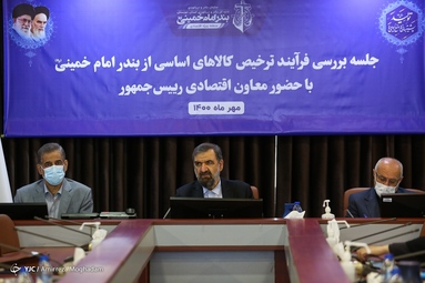 محسن رضایی معاون هماهنگی اقتصادی رییس جمهور در بازدید از طرح های صنعتی استان خوزستان