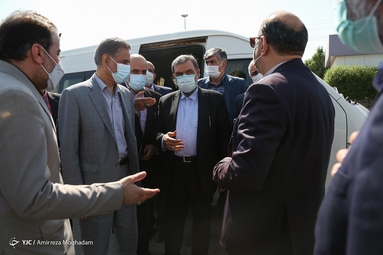 محسن رضایی معاون هماهنگی اقتصادی رییس جمهور در بازدید از طرح های صنعتی استان خوزستان