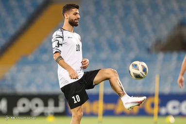 کنفرانس خبری و تمرین تیم پرسپولیس پیش از مرحله یک چهارم نهایی لیگ قهرمانان آسیا - ریاض