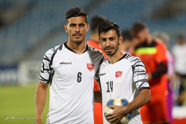 کنفرانس خبری و تمرین تیم پرسپولیس پیش از مرحله یک چهارم نهایی لیگ قهرمانان آسیا - ریاض
