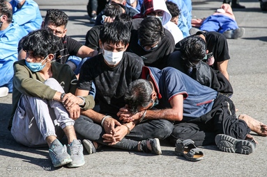 مرحله جدید طرح کاشف پلیس آگاهی پایتخت با حضور سردار رحیمی رئیس پلیس پایتخت