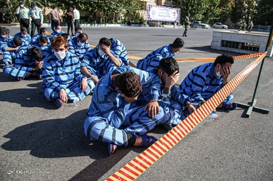 مرحله جدید طرح کاشف پلیس آگاهی پایتخت با حضور سردار رحیمی رئیس پلیس پایتخت