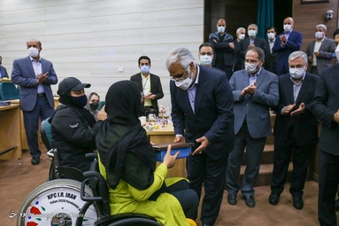 مراسم تجلیل از قهرمانان ورزشی کشور