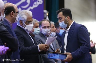 مراسم تجلیل از قهرمانان ورزشی کشور