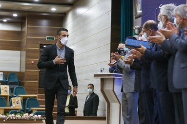 مراسم تجلیل از قهرمانان ورزشی کشور