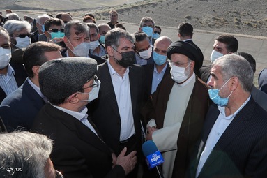 بازدید رییس جمهور از طرح شبکه آبیاری و زهکشی خداآفرین