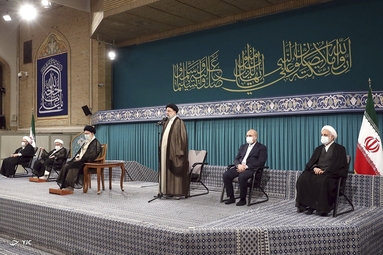 دیدار میهمانان کنفرانس بین‌المللی وحدت اسلامی با رهبر انقلاب اسلامی