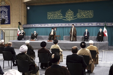 دیدار میهمانان کنفرانس بین‌المللی وحدت اسلامی با رهبر انقلاب اسلامی