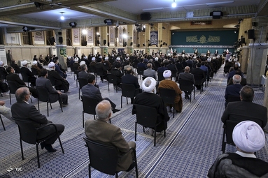دیدار میهمانان کنفرانس بین‌المللی وحدت اسلامی با رهبر انقلاب اسلامی
