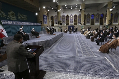 دیدار میهمانان کنفرانس بین‌المللی وحدت اسلامی با رهبر انقلاب اسلامی