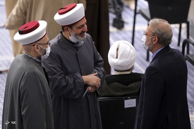 دیدار میهمانان کنفرانس بین‌المللی وحدت اسلامی با رهبر انقلاب اسلامی