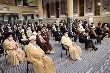 دیدار میهمانان کنفرانس بین‌المللی وحدت اسلامی با رهبر انقلاب اسلامی