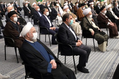 دیدار میهمانان کنفرانس بین‌المللی وحدت اسلامی با رهبر انقلاب اسلامی
