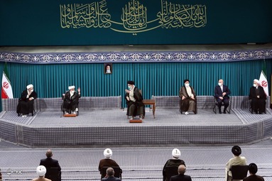 دیدار میهمانان کنفرانس بین‌المللی وحدت اسلامی با رهبر انقلاب اسلامی