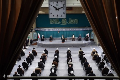 دیدار میهمانان کنفرانس بین‌المللی وحدت اسلامی با رهبر انقلاب اسلامی