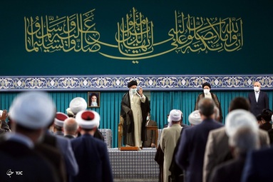 دیدار میهمانان کنفرانس بین‌المللی وحدت اسلامی با رهبر انقلاب اسلامی
