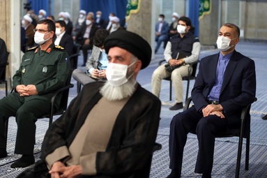دیدار میهمانان کنفرانس بین‌المللی وحدت اسلامی با رهبر انقلاب اسلامی