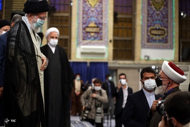 دیدار میهمانان کنفرانس بین‌المللی وحدت اسلامی با رهبر انقلاب اسلامی