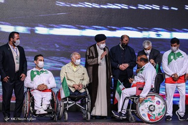 مراسم اهدای بازوبند پهلوانی سال ۱۴۰۰ و تجلیل از مدال آوران المپیک و پارالمپیک