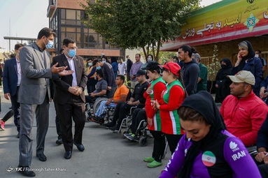 مسابقات کشوری کاراپانو ویژه معلولین با حضور قاضی زاده هاشمی - دریاچه ورزشگاه آزادی