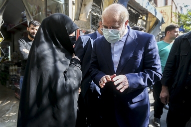 دیدار رئیس مجلس با خانواده شهید جمال محمدشاهی