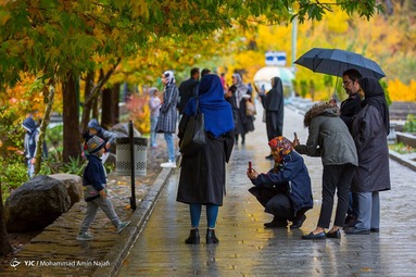 طبیعت پاییزی گنجنامه همدان