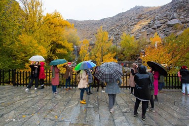 طبیعت پاییزی گنجنامه همدان