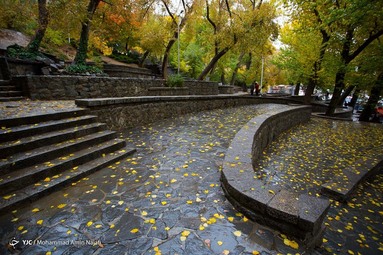 طبیعت پاییزی گنجنامه همدان