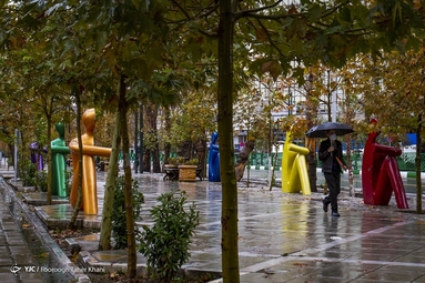 باران پاییزی پایتخت