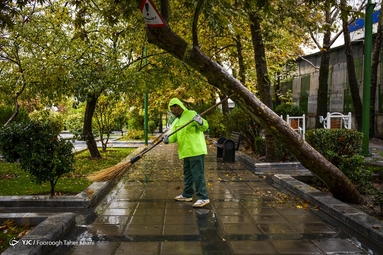 باران پاییزی پایتخت