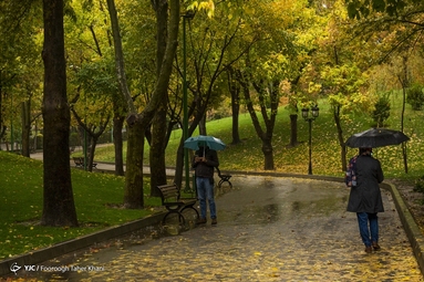 باران پاییزی پایتخت