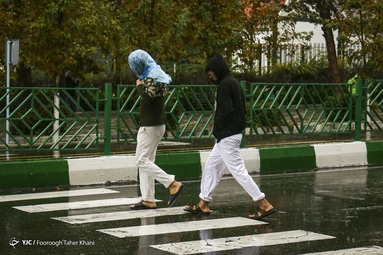 باران پاییزی پایتخت